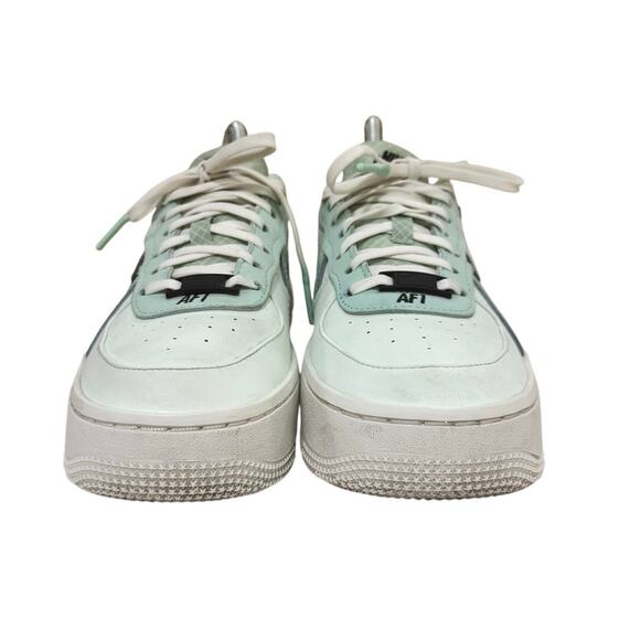 Nike Air Force 1 Shadow Mint Green White Sneakers DX3730-300 Size 6.5 - Picture 3 of 8